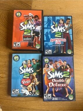 The Sims 2 Expansion Pack Bundle - Assorted Color Covers